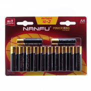 Э/п Nanfu Panda LR6/316/AA BL12 (10+2)