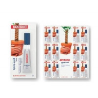 Супер-Клей Гель Контакт 3г, BL12, блистер-карта, арт. КМ 288 - 312 ГЛ, арт.22292