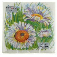 Фреско  Салфетки 33*33 (20шт)   2-х сл. Ромашки