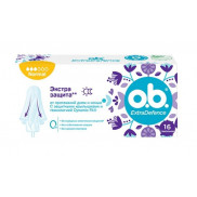 o. b.  Extra Protect  Тампоны  16 шт  Super  Plus    (6 капель)   *5*144