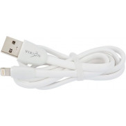Кабель USB VIXION PRO (VX-12i) Lightning 8 pin силиконовый (1м), белый