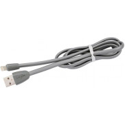 Кабель USB VIXION PRO (VX-12i) Lightning 8 pin силиконовый (1м), серый