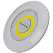 Космос фонарь кемпинг пушлайт KOC308B 3xR03(ААА) в компл. св/д 3W COB,150lm, 20м2,ABS,IP42,серый