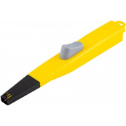 Пьезозажигалка HomeStar HS-1206, блистер, желтая 102773