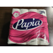 Бумага туалетная Papia 32 рул. 3-х сл. Белая