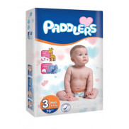 PADDLERS Детс. Подгузники  Midi Jumbo 4-9 кг.  70 шт. №3