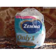 ZEMMA  Only1 - Т/Бумага 4 сл 4  рулона   *14*  7844  /джаст/
